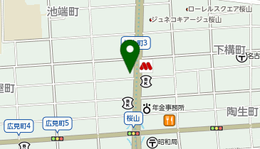 和食 隈屋(くまや)の地図画像