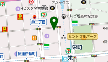 串かつでんがな名古屋テレビ塔前店の地図画像