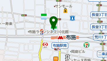 快活CLUB 布施駅前店の地図画像