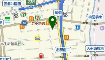 SALAD BOWL 名駅店の地図画像