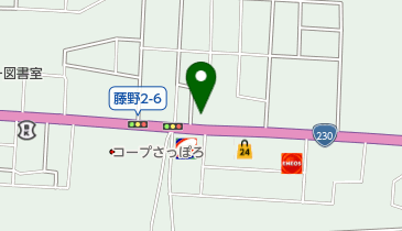 味の濱龍の地図画像