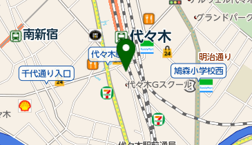 ごちとん 代々木本店の地図画像