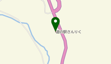 道の駅さんりく 食事処の地図画像
