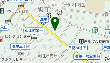 106 southIndian 北九州店の地図画像