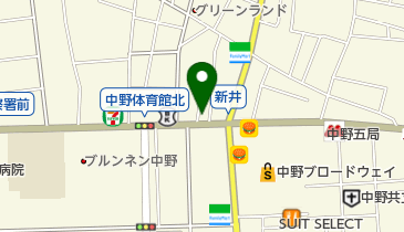 カレー&居酒屋 ニコニコ 中野店の地図画像