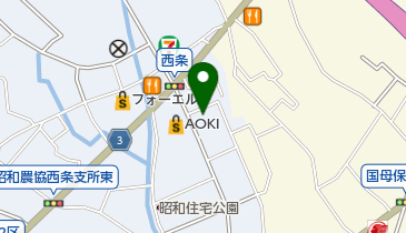 イタリア食堂 イルキャンティ 甲府店の地図画像