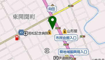 居酒屋 まつしたの地図画像