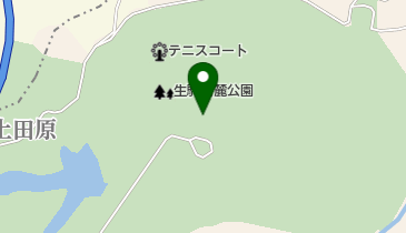 生駒山麓公園 レストランの地図画像