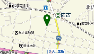 徳島麻婆屋 善の地図画像