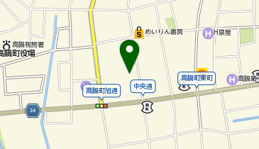 炭火焼 ふくろうの地図画像