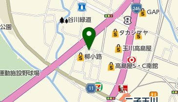 BAR MASTERS 二子玉川店の地図画像