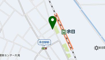 カフェ 余目製パンの地図画像