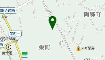 パン工房 風舎 常滑店の地図画像