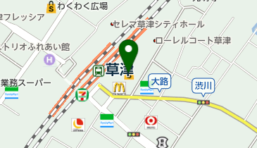 DONQ 草津近鉄店の地図画像