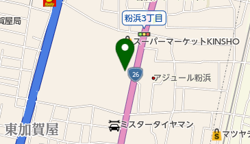 洋菓子工房 左近の地図画像