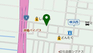 クローバー 洋菓子 喫茶の地図画像