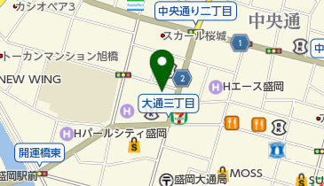 ミッシェル 大通店の地図画像