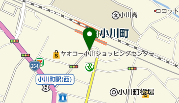 三代目 清水屋 小川町駅前店の地図画像