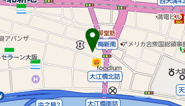ecole UMEDA CAFE DE Tiendaの地図画像