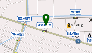 夏目ホルモン店の地図画像