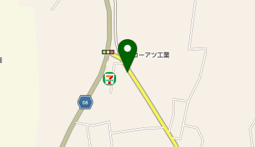 ラーメンよし家の地図画像