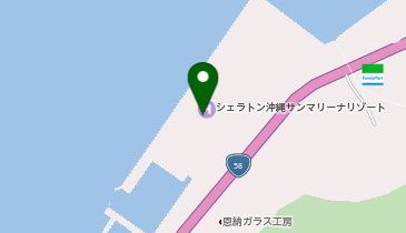 サンセットバー&テラスの地図画像