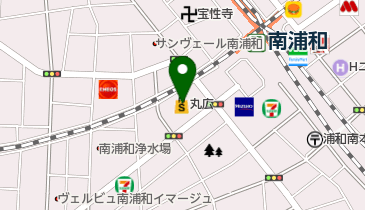 ブーランジェベーグ グランマカフェ 南浦和店の地図画像