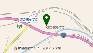 バウム工房 ゆずの木の地図画像