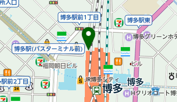 まるうまラーメン ぷらっと博多no 1 福岡市博多区 ラーメン 812 0012 の地図 アクセス 地点情報 Navitime
