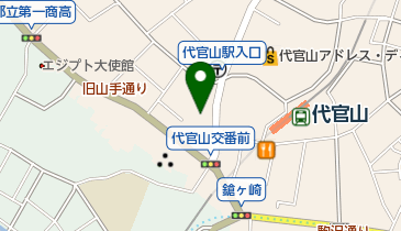 クリスプ サラダ ワークス 代官山店の地図画像