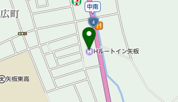 花々亭の地図画像