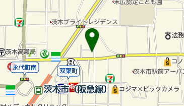 鉄板居酒屋 やまの家の地図画像