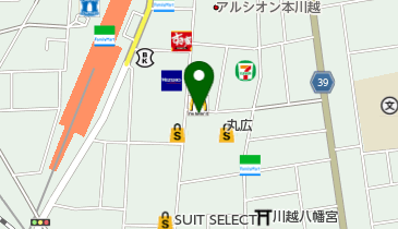 キーコーヒー 丸広川越店の地図画像