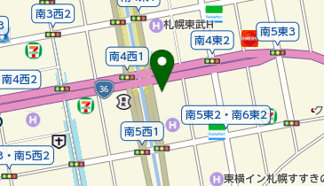焼き鳥 三歩の地図画像