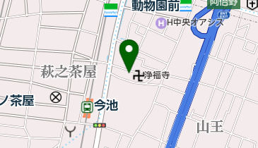 花水木の地図画像