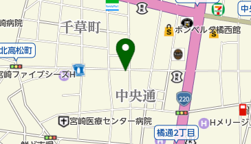 ダーツバー ホースワンの地図画像