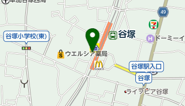 立ち呑み酒場 つづらやの地図画像