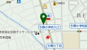 串揚げキズナダイニングの地図画像