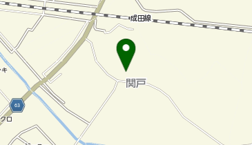 割烹関源の地図画像