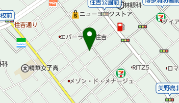 アジア料理 ナマステ 住吉店の地図画像