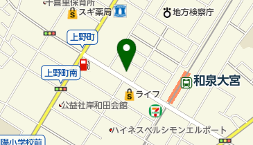 酒献ひ菜の地図画像