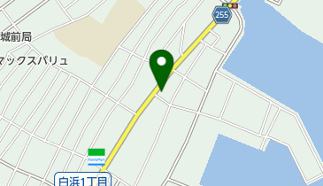 寿司MUSASHIの地図画像