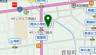 マリガンの地図画像