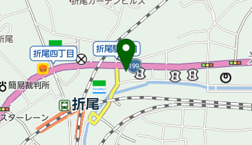 ショーボートの地図画像