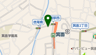 バー ケイスピリッツの地図画像