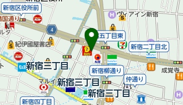 豊勝 エクレ新宿店の地図画像