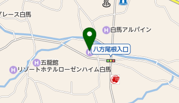 ハクバタップルームの地図画像