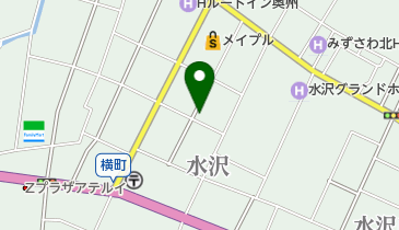 鮨 あらたの地図画像