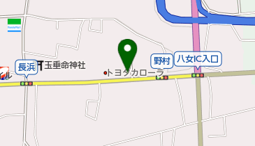 すし大臣 八女インター店の地図画像