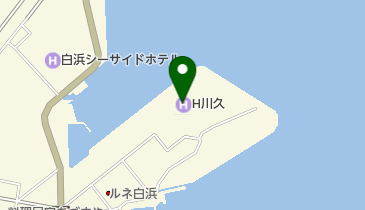 ホテル川久 ロビーラウンジ Museeの地図画像